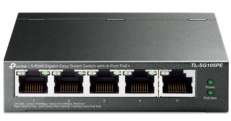 Tp-link Tl-sg105pe 5port Switch