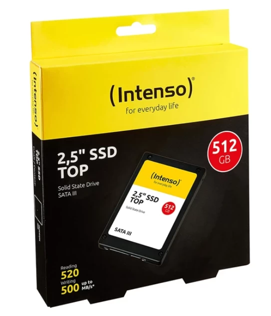 512gb Intenso 3812450 2.5" 520/500mb/s Ssd