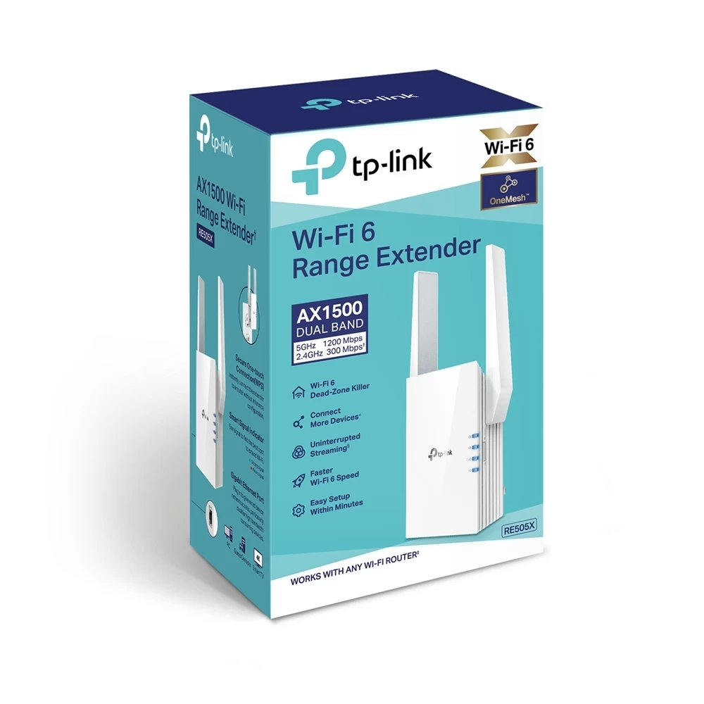 Tp-link Re505x Ac1200 1200mbps Prİz Tİpİ Menzİl GenİŞletİcİ