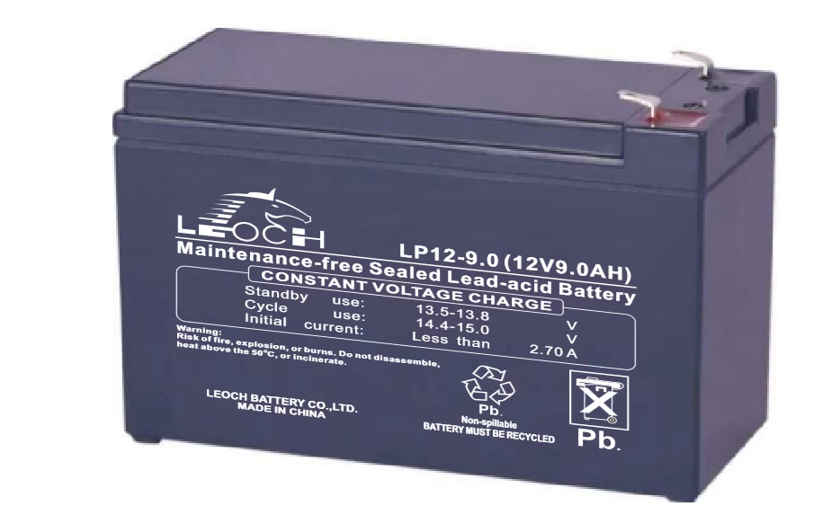 Leoch 12volt 9ah AkÜ Lp12-9.0 Inform Tse Belgelİ