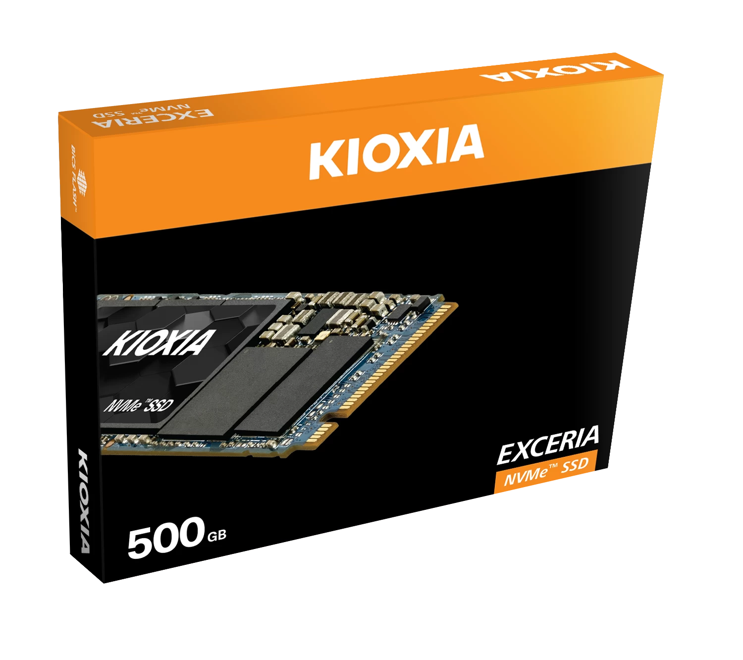 500gb Kioxia Exceria Nvme M.2 3d 1700/1600 Mb/sn (lrc10z500gg8)