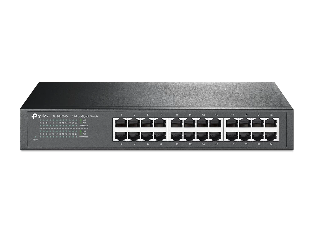 Tp-link Tl-sg1024d 24port 10/100/1000 YÖnetİlemez Switch