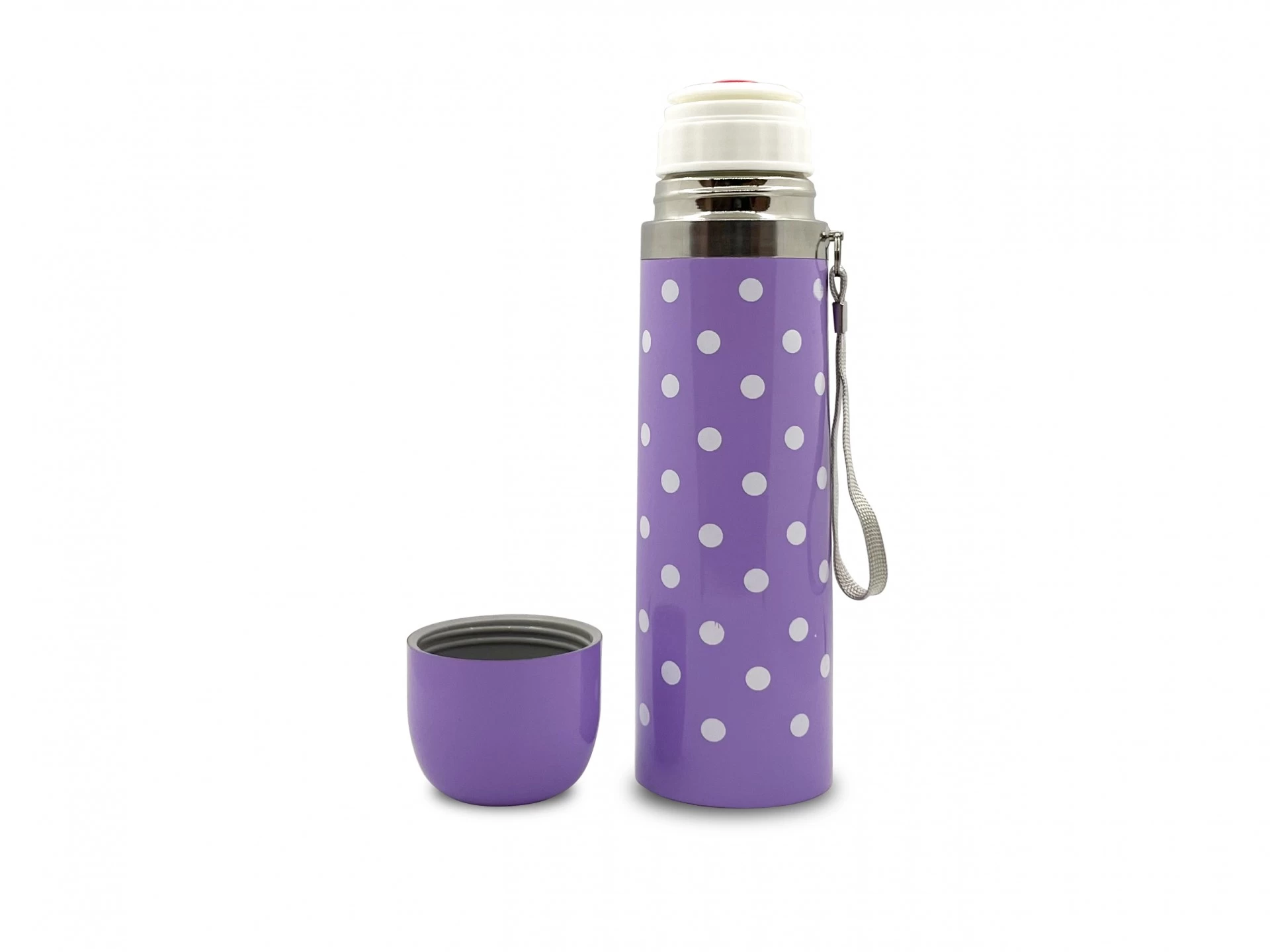 Sema Baby Puantiyeli Bebek Termosu 500 Ml - Mor