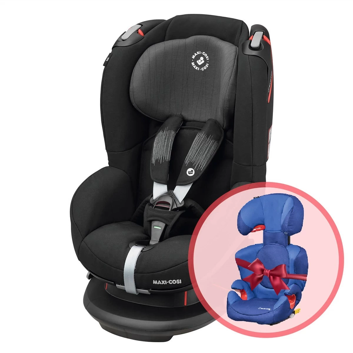 Maxi-cosi Tobi Oto Koltuğu Frequency Black / Rodi Xp Fİx Oto Koltuğu Electric Blue Hediyeli