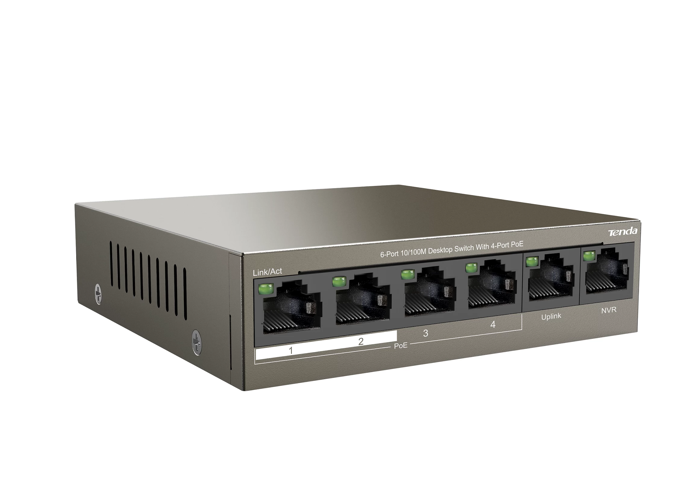 Tenda Tef1106p 6port 10/100 YÖnetİlemez Poe Switch