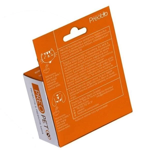 Preobio Pet Kedi Köpek Ve Evcil Hayvan Toz Probiyotik Takviyesi 10x10 Gr