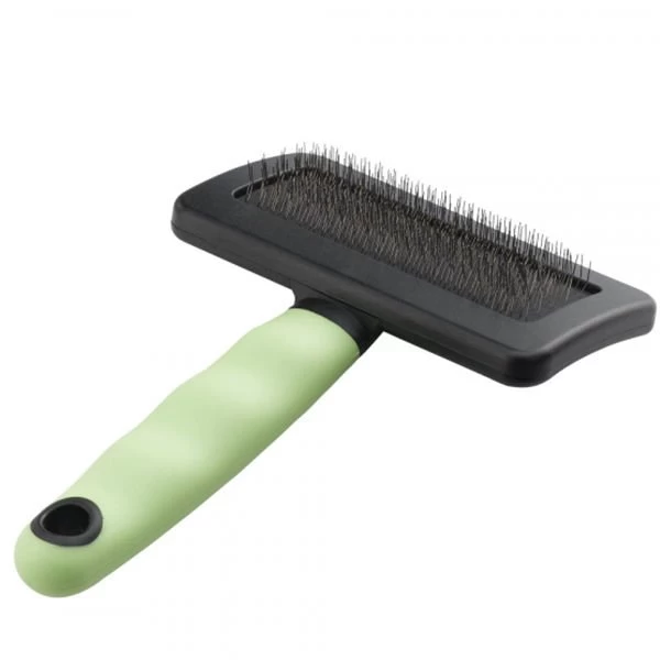 Ferplast Gro 5802 Slicker Plastik Saplı Kedi Ve Köpek Tüy Fırçası Medium 16 Cm