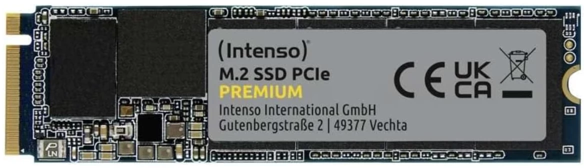 250gb Intenso 3835440 M.2 Nvme Gen3 2100/1100/mb/s Ssd