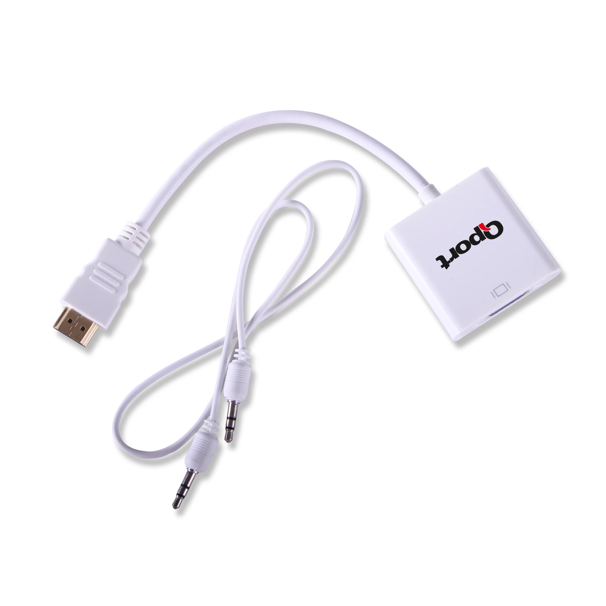 Qport Q-hd-vgj Hvj Hdmi To Vga Çevİrİcİ