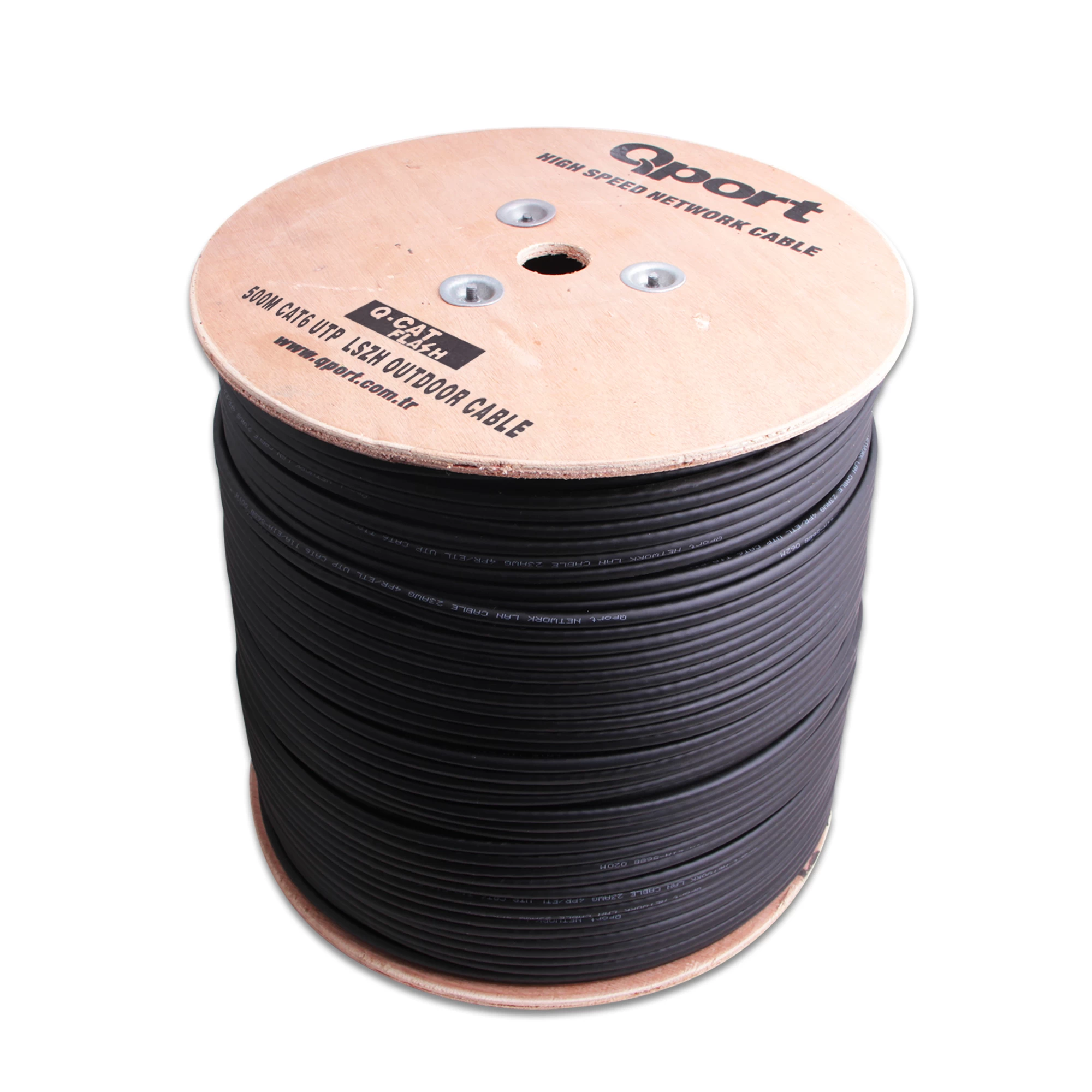 Qport Q-catflash 500 Metre Lszh Cat6 Outdoor Kablo