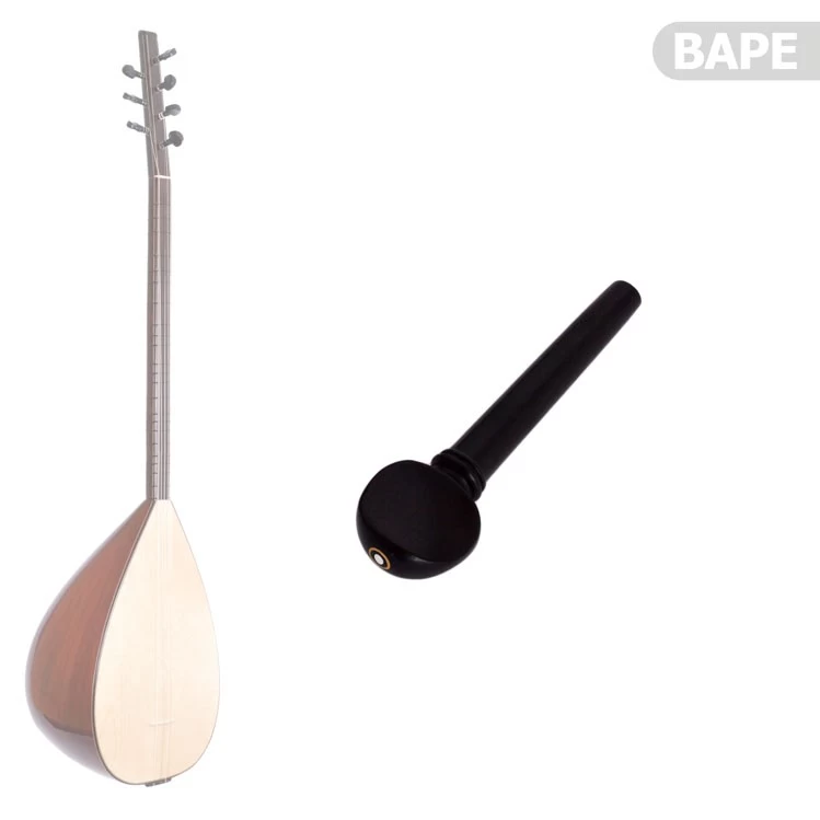 Bağlama Burgusu Abanoz Takım 7'li Bape