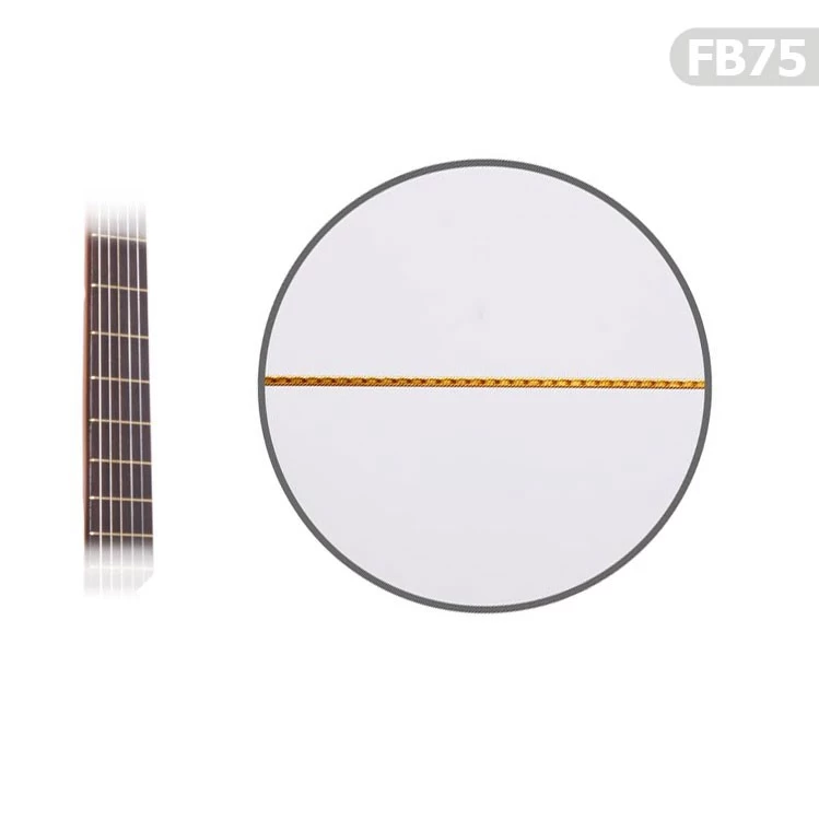 Gitar Perdesi Prinç 1 Adet 0,75 Mm Fb75