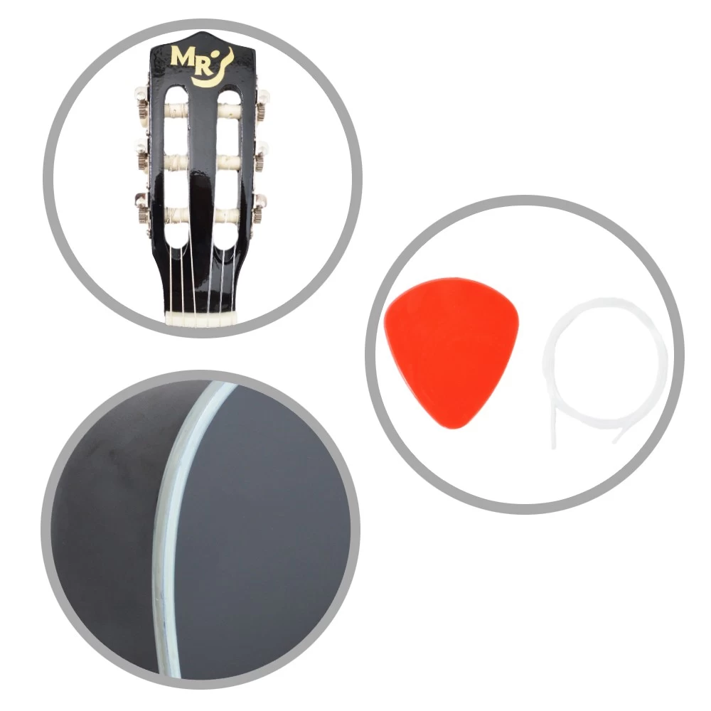 Gİtar Klasİk Manuel Raymond Mrc275bk (kilif Hedİye)