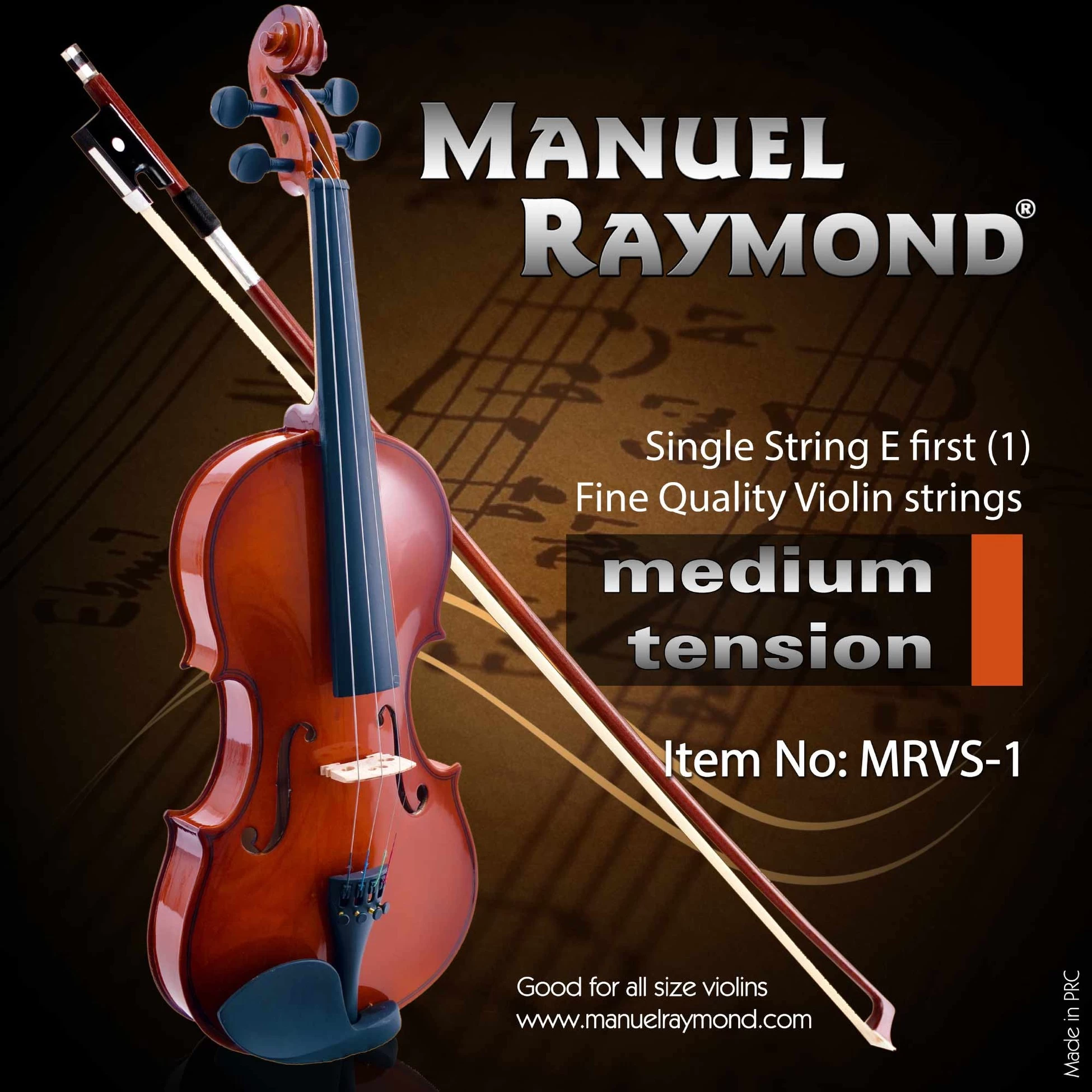 Keman Teli Tek 1. Mi Manuel Raymond Mrvs1