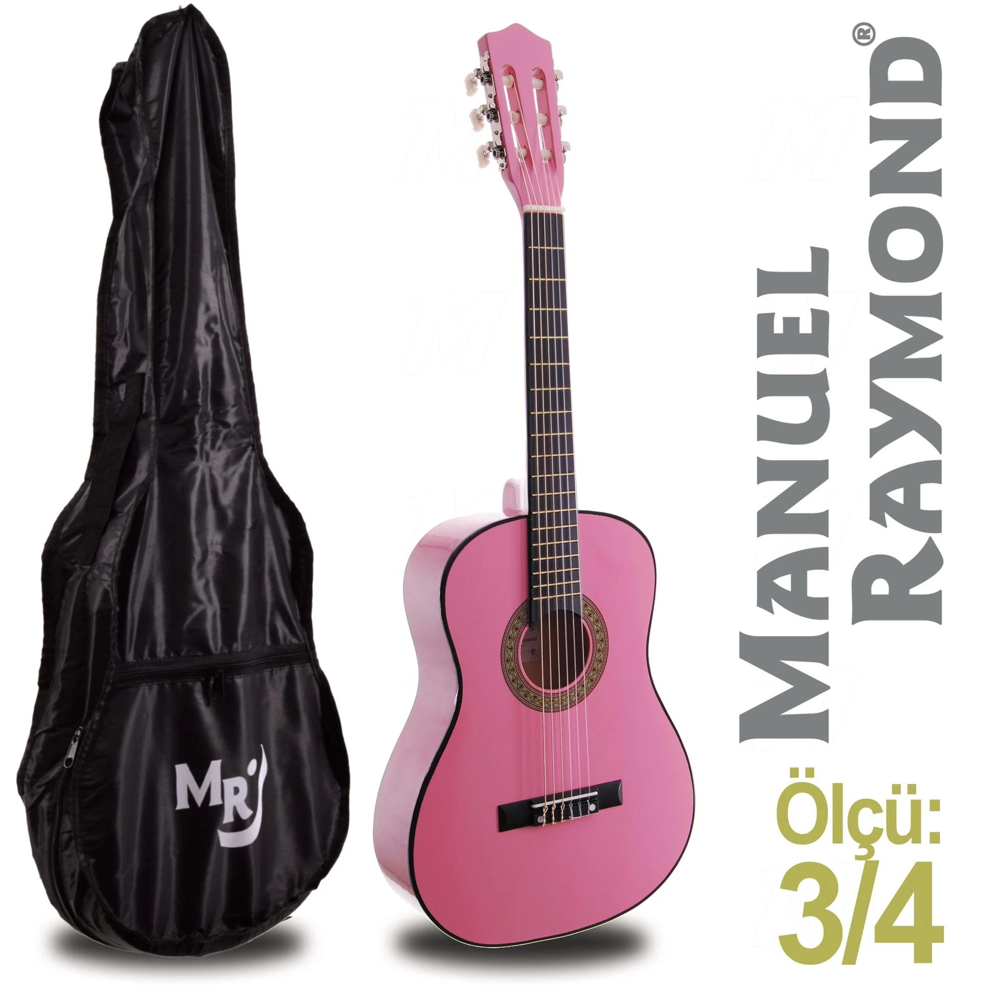 Klasik Gitar Junior Raymond Mrc87pnk (kilif Hedİye)