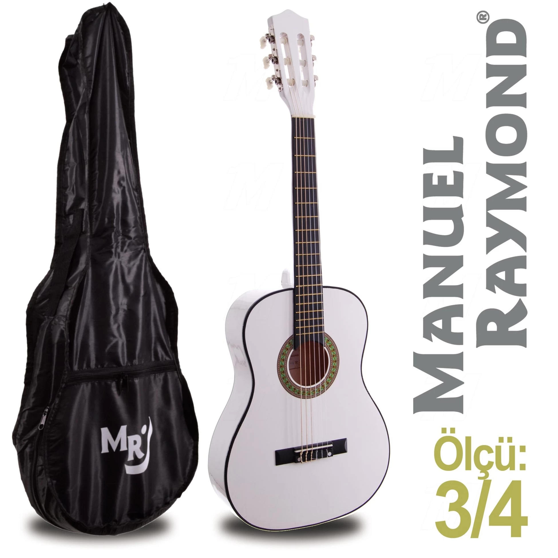 Klasik Gitar Junior Raymond Mrc87wh (kilif Hedİye)