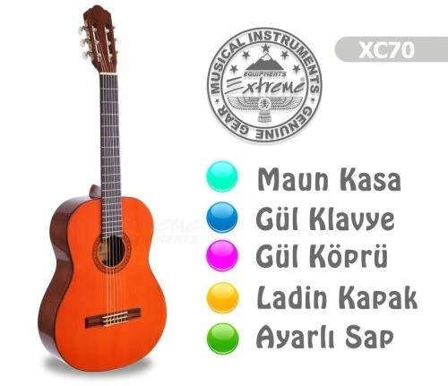 Klasik Gitar Parlak Extreme Xc70