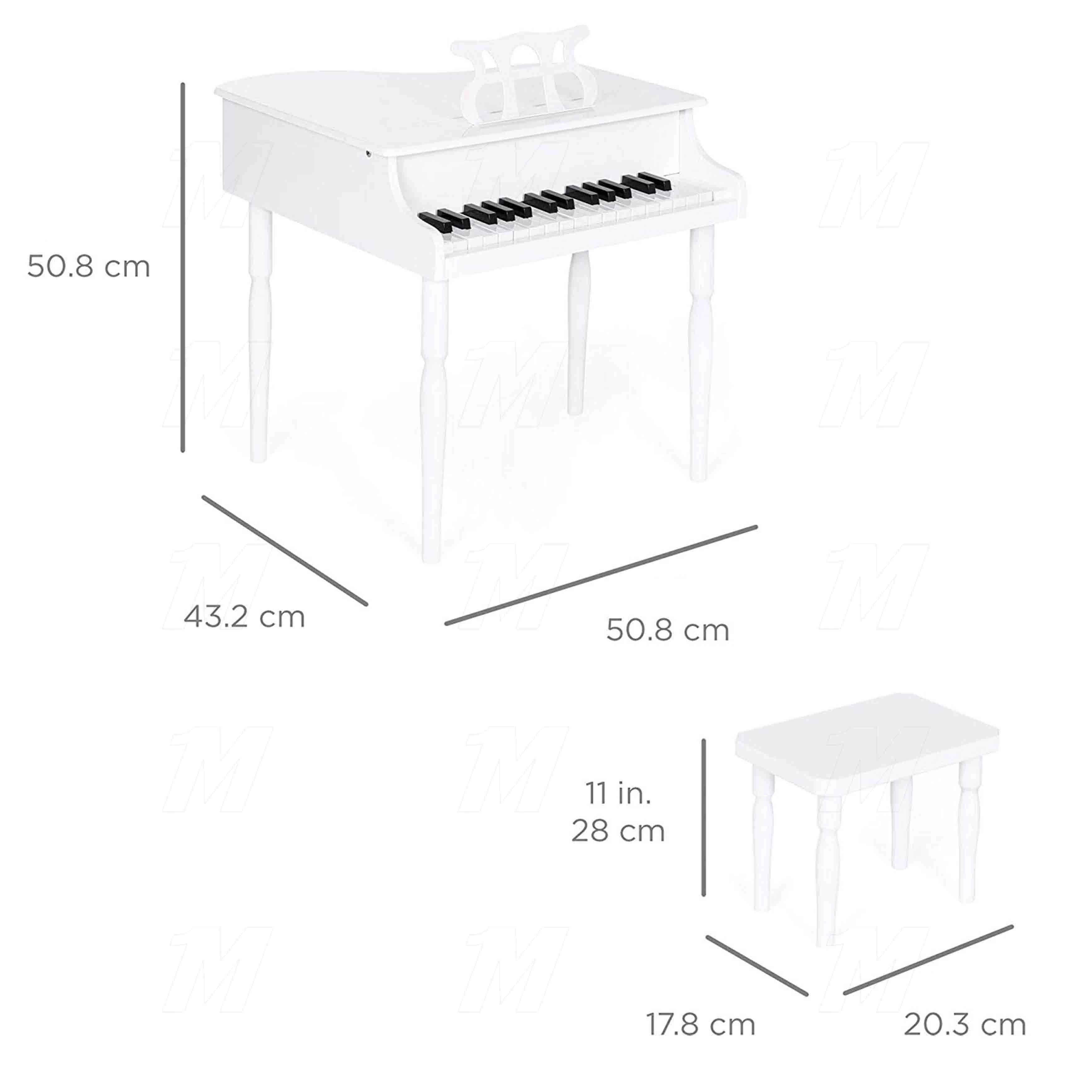 Çocuk Için Ahşap Piyano Bp30bk