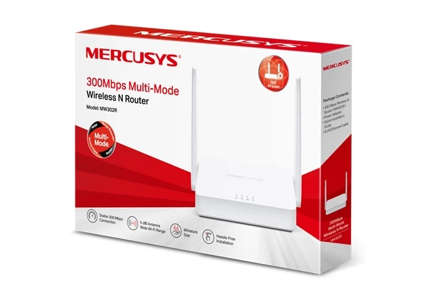 Tp-link Mercusys Mw302r 3port 300mbps A.point/router