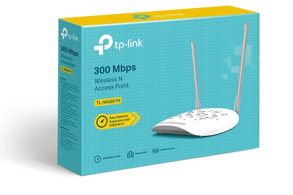 Tp-link Tl-wa801n 1port 300mbps Access Point