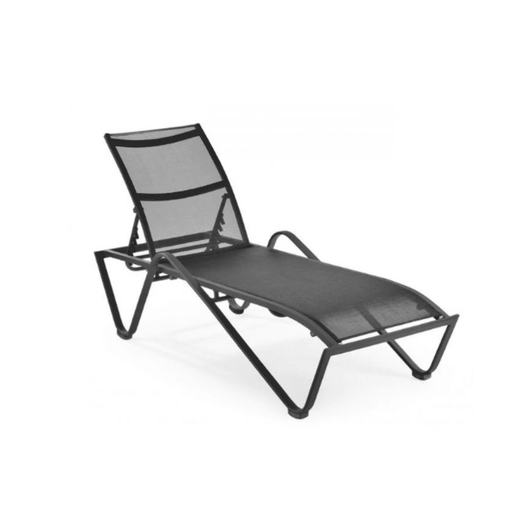 Lepus Alüminyum Şezlong Antrasit