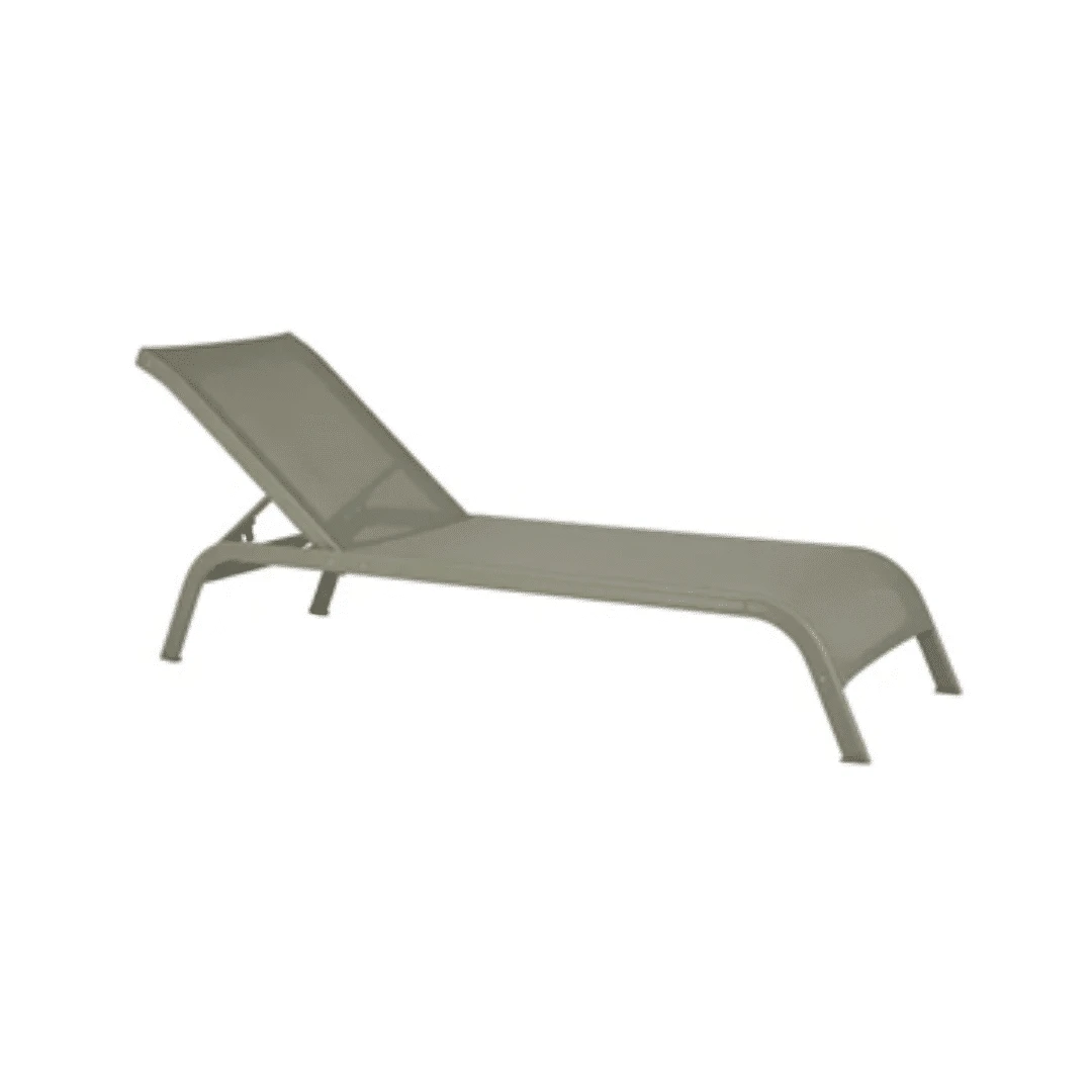 Efes Alüminyum Şezlong Antrasit