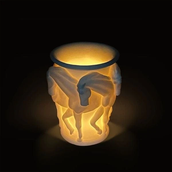 A48 At Figürlü Mum - M