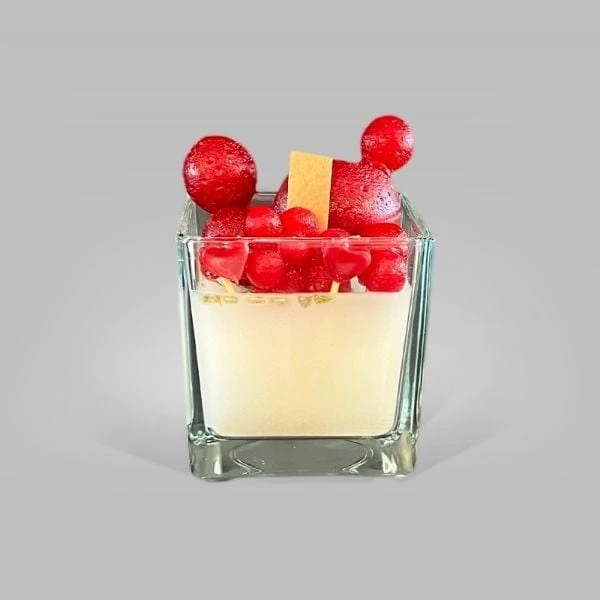 A48 Bardak Mum - Kırmızı