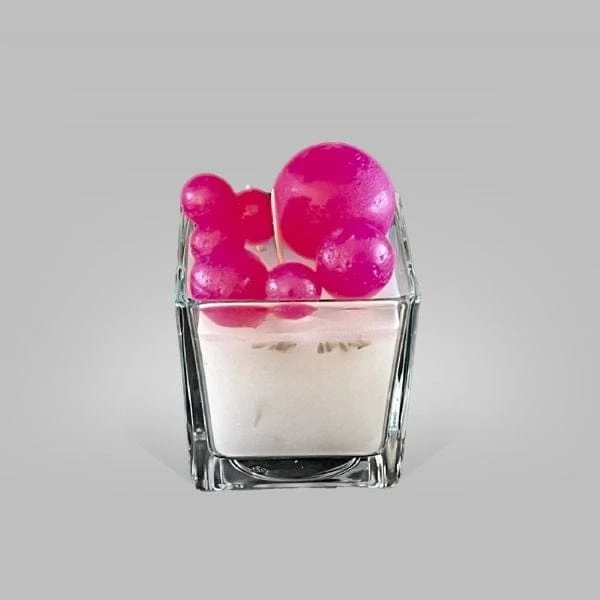 A48 Bardak Mum - Kırmızı