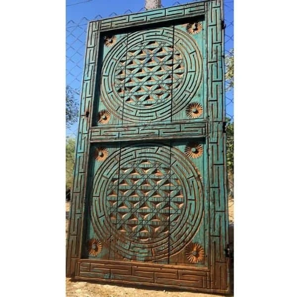 A48 Ahşap Oymalı Kapı