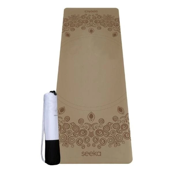Seeka Yoga Pro Serisi Rise Yoga Mat Kahverengi