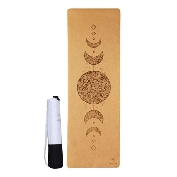 Seeka Yoga Cork Serisi Moon Yoga Mat