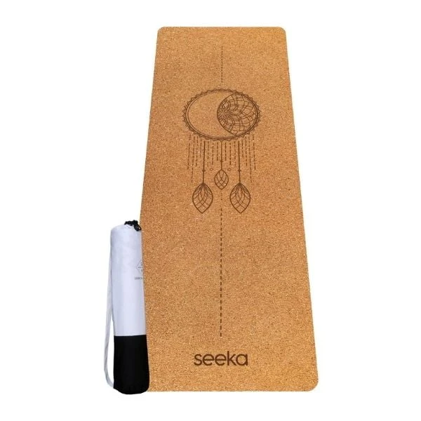 Seeka Yoga Cork Serisi Dream Catcher Yoga Mat