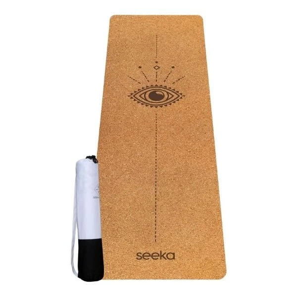 Seeka Yoga Cork Serisi Eye Yoga Mat