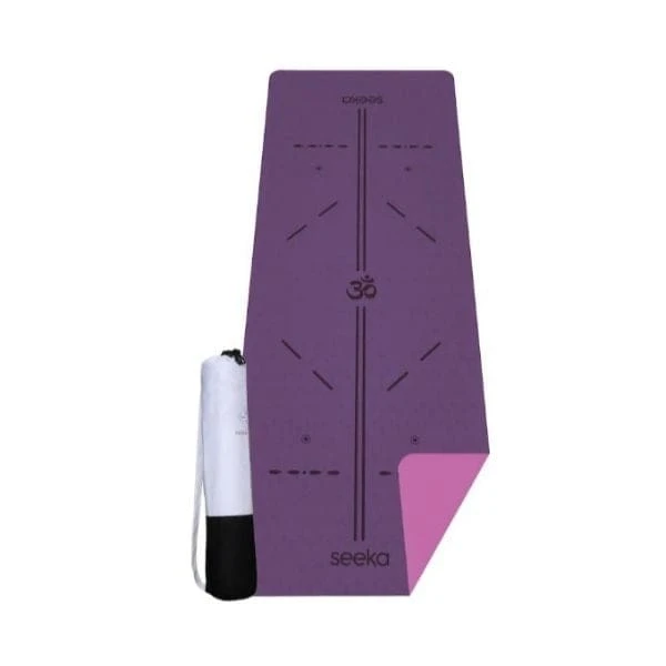 Seeka Yoga Stüdyo Serisi Tpe Yoga Mat Mor-pembe