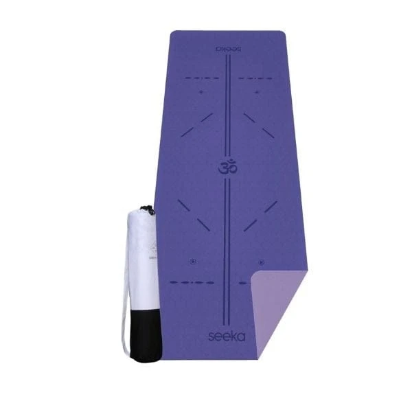 Seeka Yoga Stüdyo Serisi Tpe Yoga Mat Mavi-mor