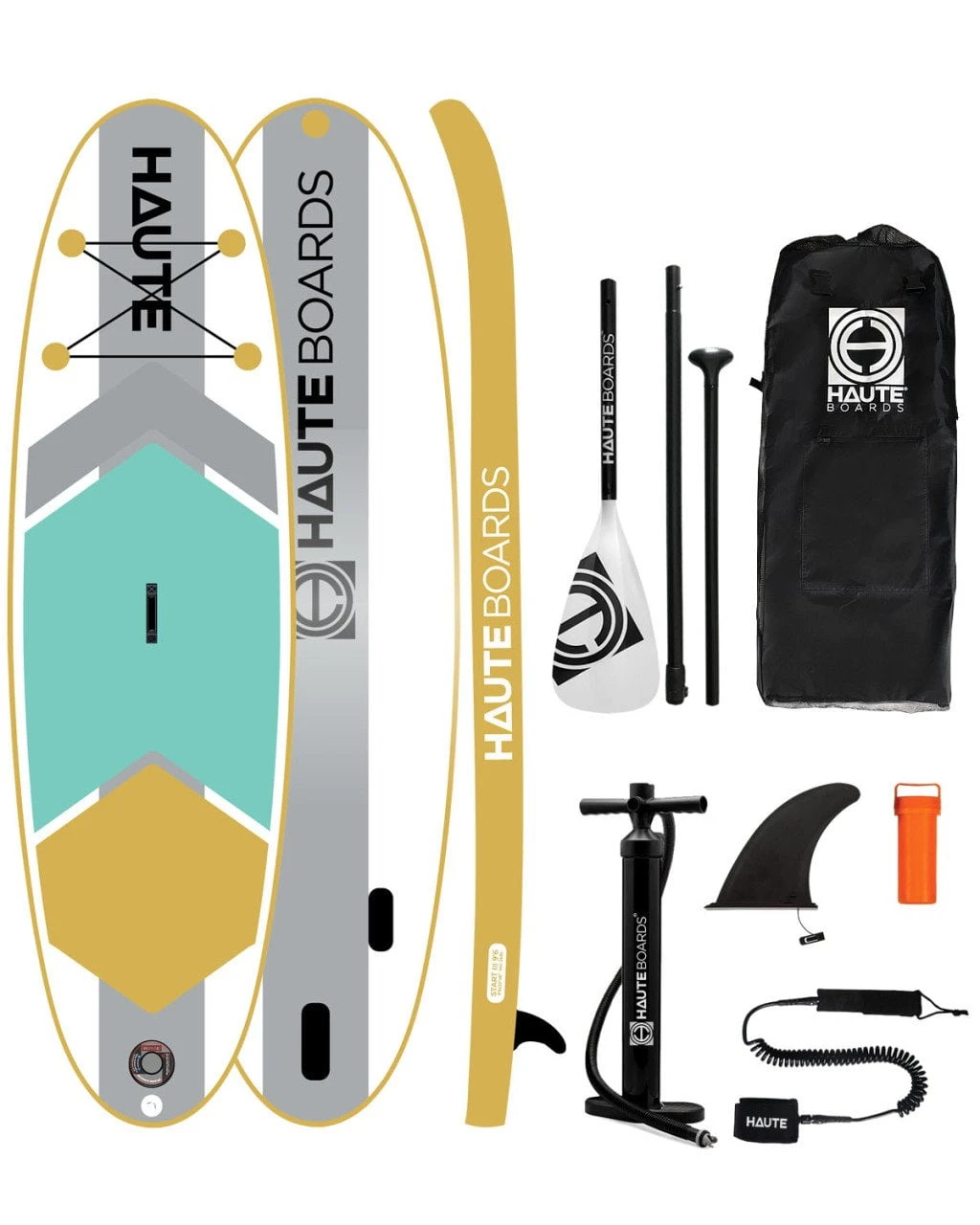 Haute Boards Start III 9'6 Şişme Sup Paddle Board (kürek Sörfü) - Full Paket