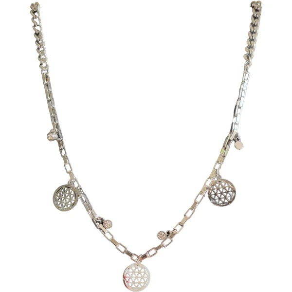 Dilek 3 Halka Zincir Çelik Kolye