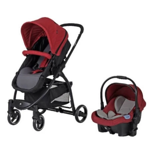 Sunny Baby Ryan Travel Sistem Bebek Arabası Kırmızı