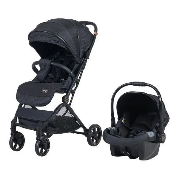 Prego 2032 Solo Travel Bebek  Arabası Siyah