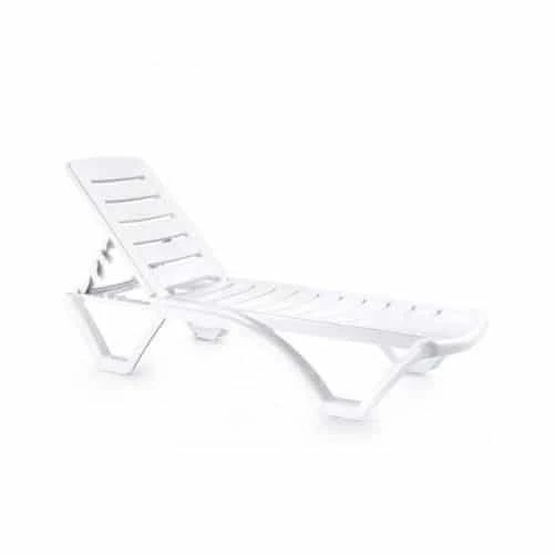 Sunset Kolsuz Şezlong Beyaz
