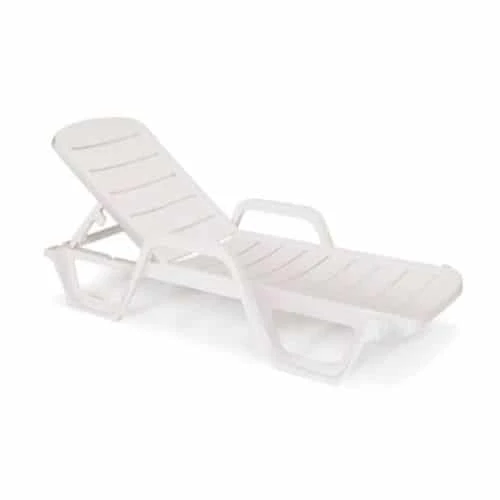 Papatya Avangarde Şezlong Beyaz