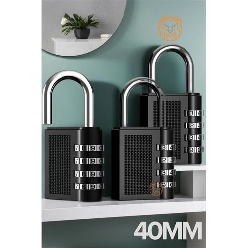 Transformacion Şifreli 40 Mm Asma Kilit 3 Lü Set 719690