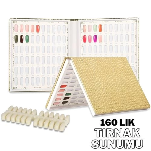 Transformacion 160 Lik Protez Tırnak Sunum Renk Kartelası 719478