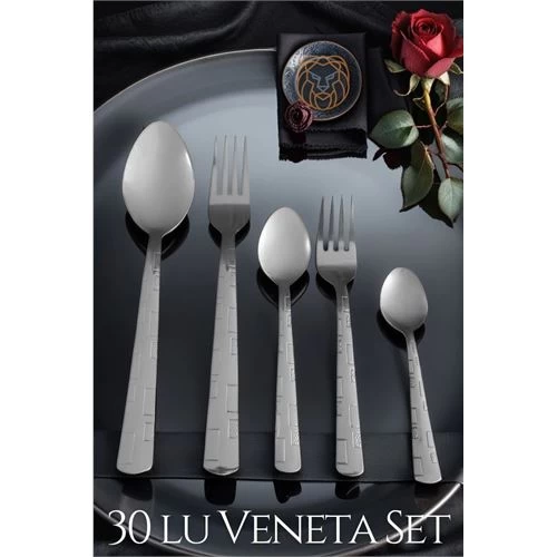 Transformacion Veneta 30 Lü Kaşık Çatal Seti 719362