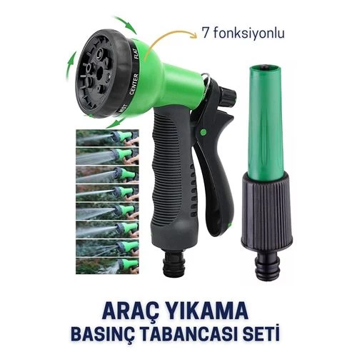 Transformacion Basınçlı Araç Yıkama Tabancası Seti 7 Fonksİyon 429056