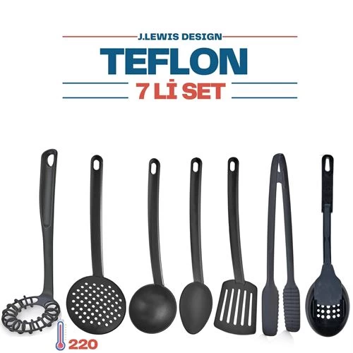 Transformacion 6 Set Xxl J.lewis 7 Li Teflon Yemek Hazırlama Servis Seti