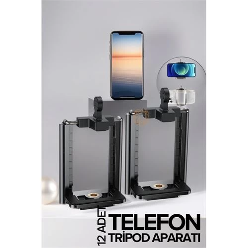 Transformacion 12 Adet Telefon Tripod Aparatı Connor Design