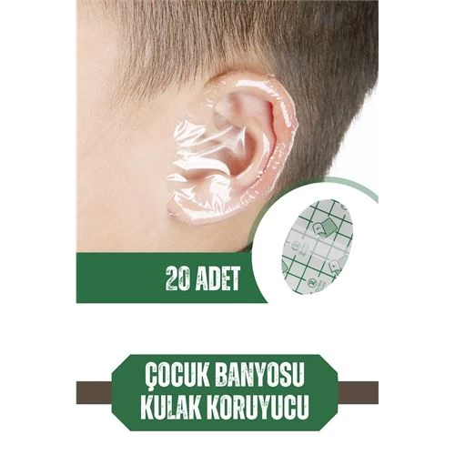Transformacion 120 Adet Çocuk Banyo Kulak Koruyucu Su Geçirmez