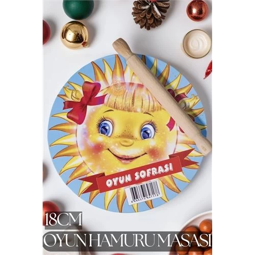 Transformacion 14 Adet 18 Cm Oyun Hamuru Masası Merdaneli Set